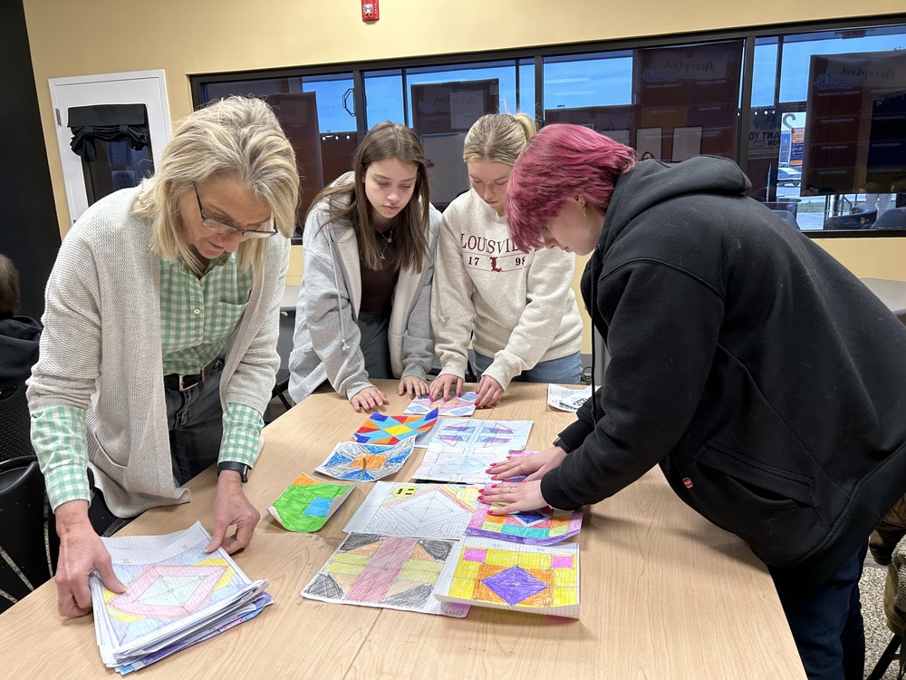 Geometry Meets Quilting at iLEAD Carroll County Schools